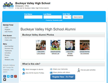 Tablet Screenshot of buckeyevalleyhighschool.org